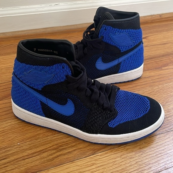 air jordan 1 retro high flyknit royal